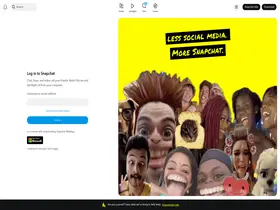 Preview of  snapchat.com