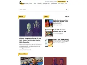 Preview of  snopes.com