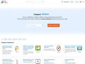 Preview of  socialcompare.com