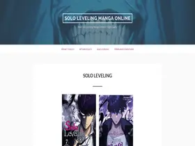 Preview of  sololevelingthemanga.com