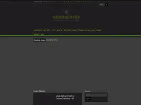 Preview of  songslover.com