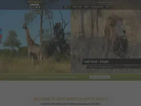 Preview of  southafricasafarishotelstravel.com