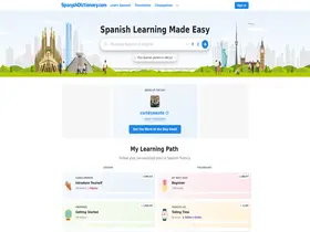 Preview of  spanishdict.com