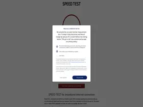 Preview of  speedtest.net.in