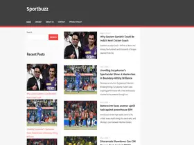 Preview of  sportbuzz.in