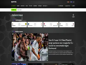 Preview of  sporza.be