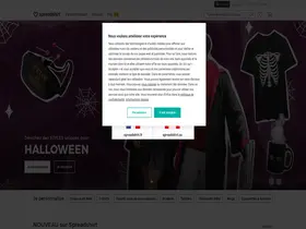 Preview of  spreadshirt.fr