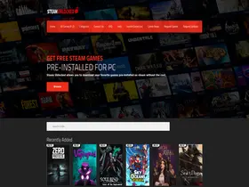 Preview of  steamunlocked.net