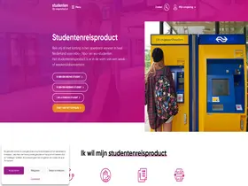 Preview of  studentenreisproduct.nl