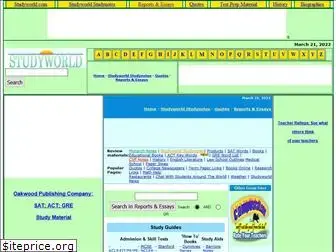 Preview of  studyworld.com