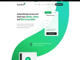 Preview of  sugarsync.com