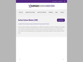 Preview of  surfacesciencewestern.com