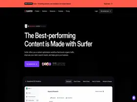 Preview of  surferseo.com