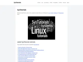 Preview of  systutorials.com