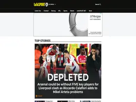 Preview of  talksport.com