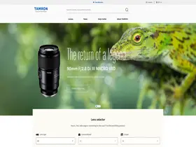 Preview of  tamron.eu