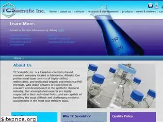 Preview of  tcscientific.com