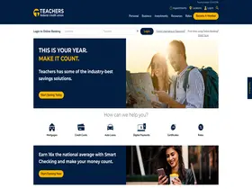 Preview of  teachersfcu.org