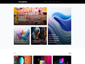 Preview of  technologpython.com