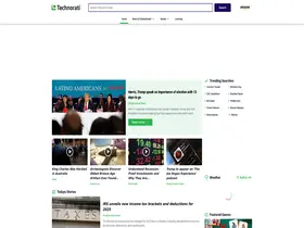 Preview of  technorati.com