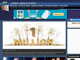 Preview of  teenidols4you.com