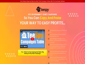 Preview of  teespy.com