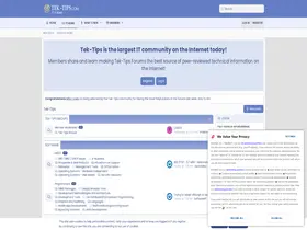 Preview of  tek-tips.com