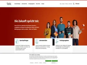 Preview of  telc.net