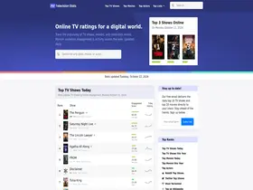 Preview of  televisionstats.com