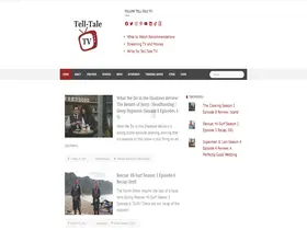 Preview of  telltaletv.com