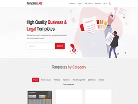 Preview of  templatelab.com