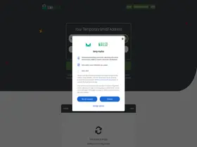 Preview of  tempmailso.com