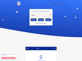 Preview of  temporary-email.org