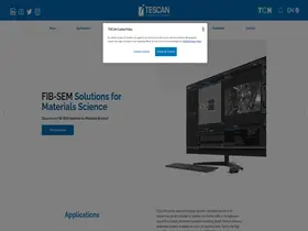 Preview of  tescan.com