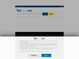 Preview of  tesionline.it