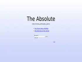 Preview of  theabsolute.net