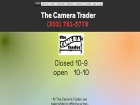 Preview of  thecameratrader.com