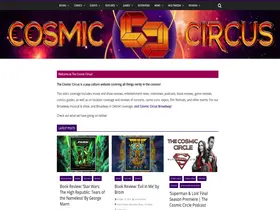 Preview of  thecosmiccircus.com