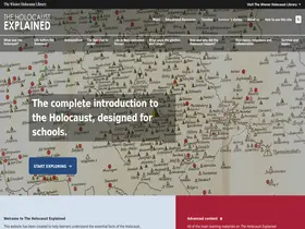 Preview of  theholocaustexplained.org