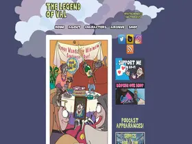 Preview of  thelegendofval.com