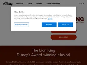 Preview of  thelionking.co.uk