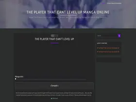 Preview of  theplayerthatcantlevelup.com