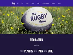 Preview of  therugbyshow.com