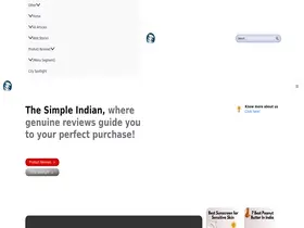 Preview of  thesimpleindian.com