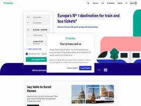 Preview of  thetrainline.com