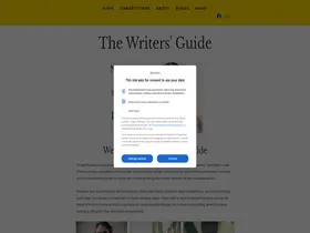 Preview of  thewritersguide.co.uk