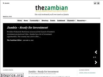 Preview of  thezambian.com