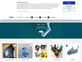 Preview of  thingiverse.com