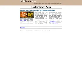 Preview of  thisistheatre.com