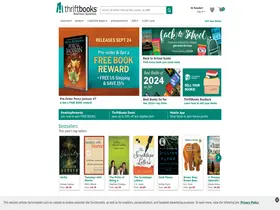 Preview of  thriftbooks.com